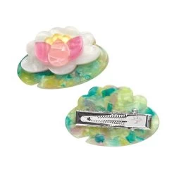 Monet's Muse Hair Clips Set - 2 Piece -Erstwilder hrbc107monetsmusehairclipsset 2piece 2