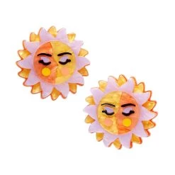 Eternal Sunshine Hair Clips Set - 2 Piece -Erstwilder hrbl101eternalsunshinehairclipsset 2piece 2
