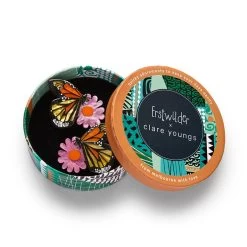 A Butterfly Named Flutter Hair Clips Set - 2 Piece -Erstwilder hrbm102abutterflynamedflutterhairclipsset 2piece 3