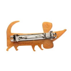 A Dachshund Named Bark Hair Clip Barrette -Erstwilder hrbm110adachshundnamedbarkhairclipbarette 2