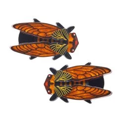 Cicadian Rhythms Hair Clips Set - 2 Piece -Erstwilder hrbo101cicadianrhythmshairclipsset 2piece 1