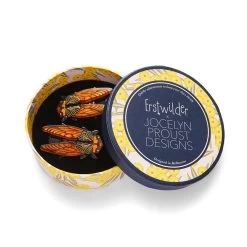 Cicadian Rhythms Hair Clips Set - 2 Piece -Erstwilder hrbo101cicadianrhythmshairclipsset 2piece 3