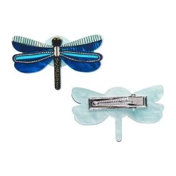 Sapphire Sky Dancer Hair Clips Set - 2 Piece