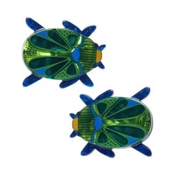 Luck Of The Beetle Hair Clips Set - 2 Piece -Erstwilder hrbo104luckofthebeetlehairclipsset 2piece 1