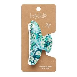 Green Gum Hair Clip Claw -Erstwilder hrbo112greengumhairclipclaw 2