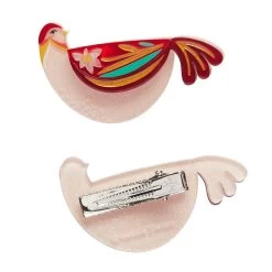 Partridge Perfection Hair Clips Set - 2 Piece -Erstwilder hrbq101partridgeperfectionhairclipsset 2piece 2