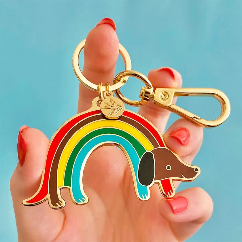 Rainbow Ruff Key Ring 4 Rainbow Ruff Key Ring - Image 2