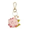 Heartfelt Hydrangea Key Ring -Erstwilder kr 0007ah1kr01heartfelthydrangeakeyring 1