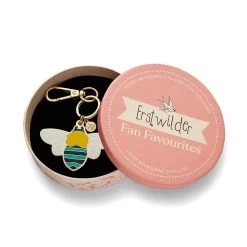 To Bee Or Not To Bee Key Ring -Erstwilder kr 0010ah1kr04tobeeornottobeekeyring 3