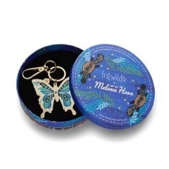 The Butterfly 'Gunggamburra' Key Ring -Erstwilder kr 0017al1kr01thebutterflygunggamburrakeyring 3