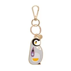 The Promising Penguin Enamel Key Ring