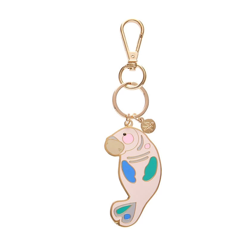 The Dutiful Dugong Enamel Key Ring 3 The Dutiful Dugong Enamel Key Ring