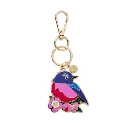 Riley The Robin Key Ring