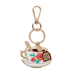 Fancy A Cuppa Enamel Key Ring