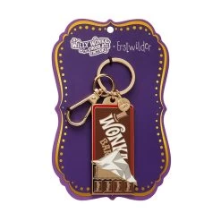 Winning Wonka Bar Enamel Key Ring -Erstwilder krcq103
