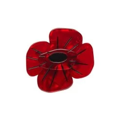 Remembrance Poppy Mini Brooch