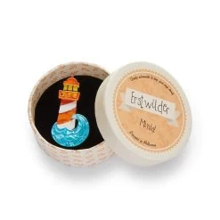 Round The Twist Mini Brooch -Erstwilder mn round the twist 02