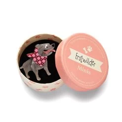 Staffy Stan Mini Brooch -Erstwilder mnbk103staffystanminibrooch 3