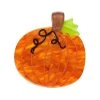 Midnight Magic Pumpkin Mini Brooch -Erstwilder mnbs101midnightmagicpumpkinminibrooch 1