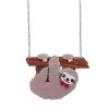 Cyril The Sloth Necklace -Erstwilder n7137 8112