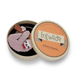 Cyril The Sloth Necklace -Erstwilder n7137 8112 2