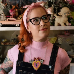 Key To Your Heart Necklace -Erstwilder n7396 1