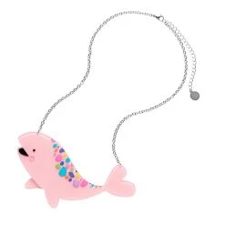 Winnie The Whale Necklace -Erstwilder nsbe101winniethewhalenecklace 2