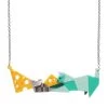 Cat And Mouse Necklace -Erstwilder nsbf101catandmousenecklace 1