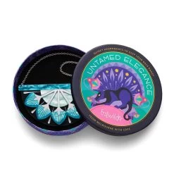 Geometric Fanfare Necklace -Erstwilder nsbz103geometricfanfarenecklace 3