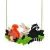 Woodland Friends Necklace -Erstwilder nsch101woodlandfriendsnecklace 1