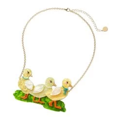 A Brood Of Ducklings Necklace -Erstwilder nsch103abroodofducklingsnecklace 2