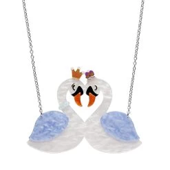 Swan Love Necklace