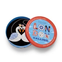 Swan Love Necklace -Erstwilder nscp104swanlovenecklace 3