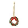 Evergreen Wreath Enamel Tree Ornament -Erstwilder otbq101evergreenwreathenameltreeornament 1