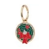 Deck The Halls Enamel Pet Charm -Erstwilder pet0004 1000 deck the halls enamel pet charm