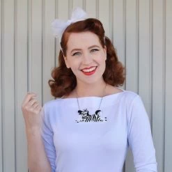 Zebra Crossing Necklace -Erstwilder photo 13 08 18 12 34 20 am