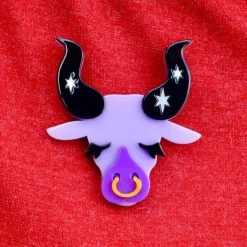 Taurus The Tactile Brooch -Erstwilder photo 18 06 18 12 10 48 am 1 907b9758 f807 4b90 b565 807dd50715ff