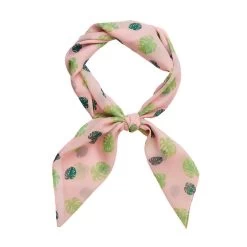 Fronds Of Fancy Monstera Head Scarf