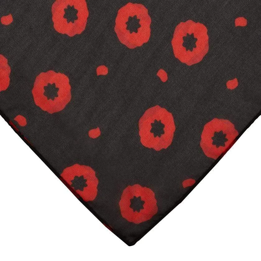 Poppy Field Head Scarf 4 Poppy Field Head Scarf - Image 2