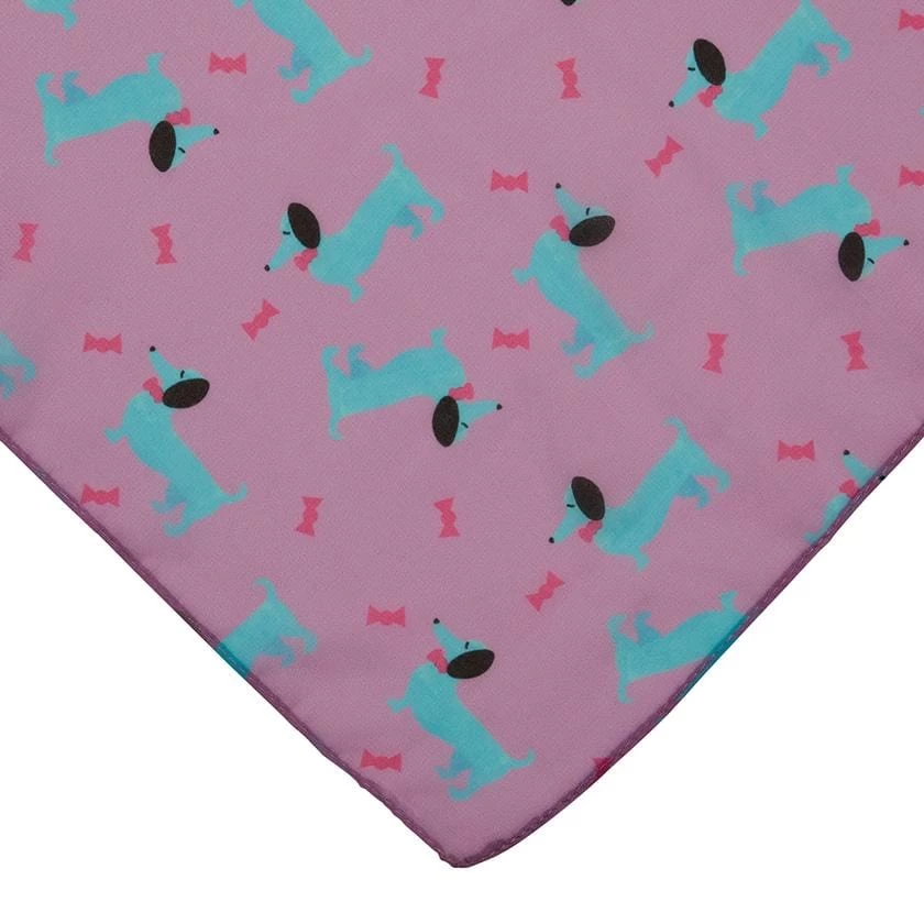 Spiffy The Sausage Dog Large Neck Scarf 6 Spiffy The Sausage Dog Large Neck Scarf - Image 4