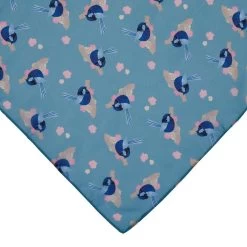 Phoebe The Fairy Wren Neck Large Scarf -Erstwilder sc0034 3430 2 8454c2c4 a206 45d4 a19e 7b43f77a4d69