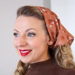 Mini Mulder Head Scarf -Erstwilder sc0071 9000mini mulder head scarf model