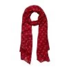 Ruby Slippers Large Neck Scarf -Erstwilder sc0093ag1sn01rubyslipperslargeneckscarf1