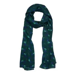 Hyacinth Hummingbird Large Neck Scarf