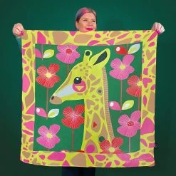 The Genteel Giraffe Square Scarf -Erstwilder sc28df1