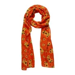 Follow The Sun Neck Scarf Orange