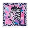 The Zealous Zebra Square Scarf