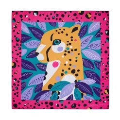 The Choosy Cheetah Square Scarf