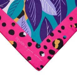 The Choosy Cheetah Square Scarf -Erstwilder sc 0124ak1sq05thechoosycheetahsquarescarf 3