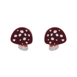 Twinning Toadstools Stud Earrings